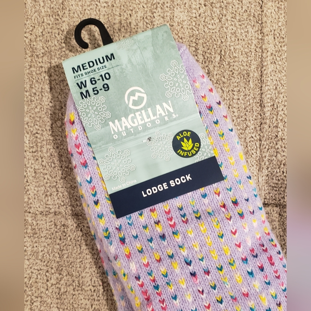 Aloe Infused Lodge Socks